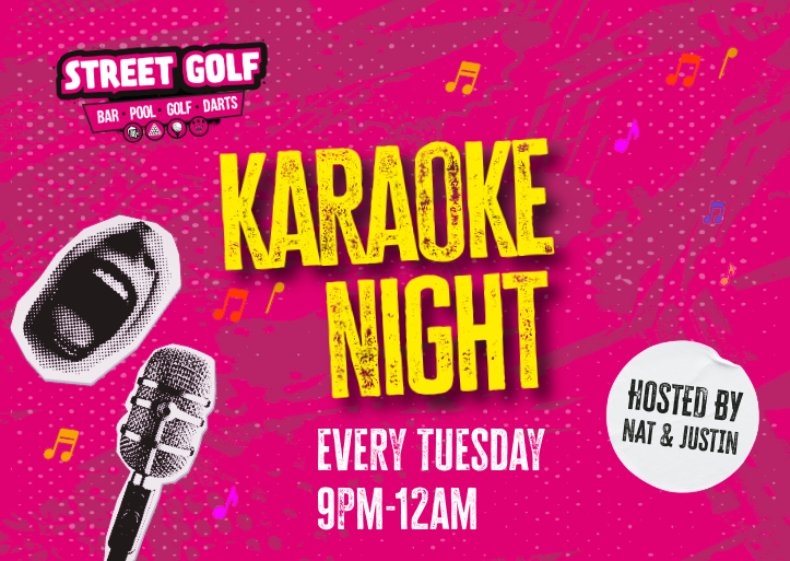 Karaoke Night Street Golf